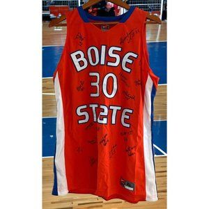 Authentic Nike Boise State Broncos Basketball Team Issued Jersey Size XL SIGNED